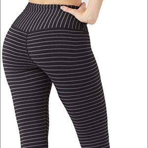 Glyder Size S full length stripe leggings
